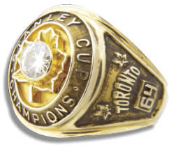 Maple Leafs 1964 Stanley Cup Ring