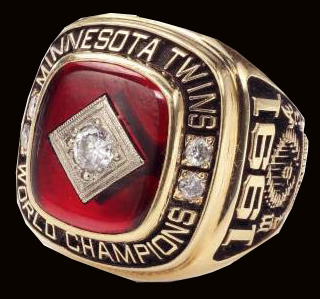 1991 World Series Ring