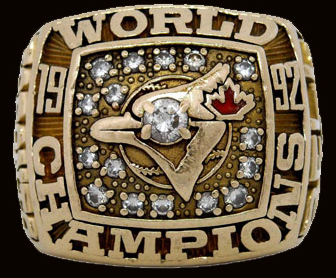 1992 World Series Ring