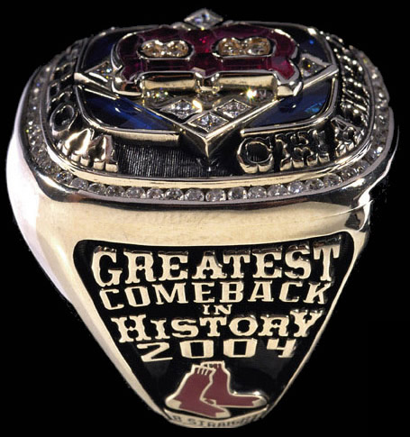 2004 Red Sox World Series Ring