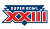 Super Bowl xxiii LOGO